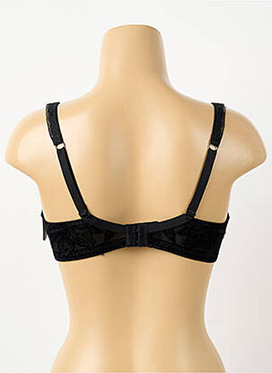 Soutien-gorge effet matière satinée haut soutien-gorge emboitant noir AUBADE femme