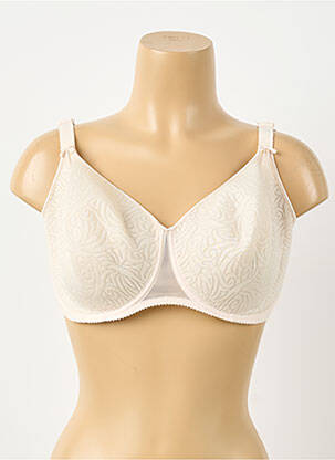 Soutien-gorge broderie haut soutien-gorge moulé rose EMPREINTE femme