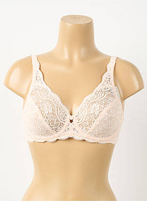 Soutien-gorge effet matière satinée haut soutien-gorge emboitant rose TRIUMPH femme