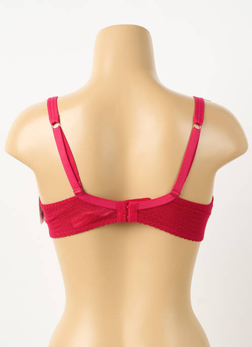 Soutien-gorge effet matière satinée haut soutien-gorge emboitant rose AUBABE femme