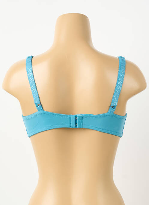 Soutien-gorge effet matière satinée haut soutien-gorge emboitant bleu TRIUMPH femme