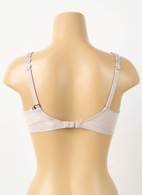 Soutien-gorge effet matière satinée haut soutien-gorge emboitant gris MARIE JO femme