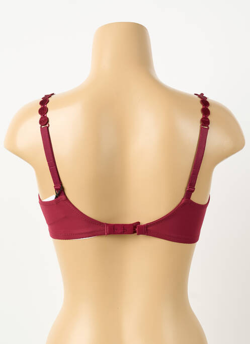 Soutien-gorge effet matière satinée haut soutien-gorge emboitant rouge MARIE JO femme