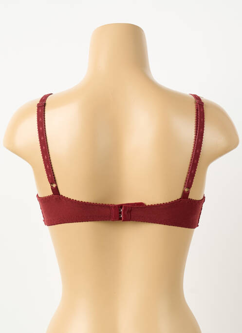 Soutien-gorge effet matière satinée haut soutien-gorge emboitant rouge TRIUMPH femme