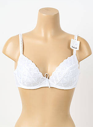 Soutien-gorge broderie haut soutien-gorge emboitant blanc AUBADE femme