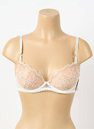 Soutien-gorge broderie haut soutien-gorge emboitant blanc AUBADE femme