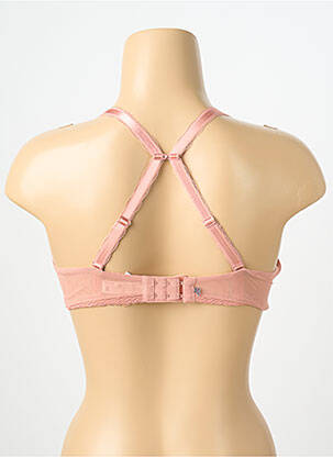 Soutien-gorge bretelle multi position haut soutien-gorge avec mousse de rembourrage amovible rose fonce SIMONE PERELE femme