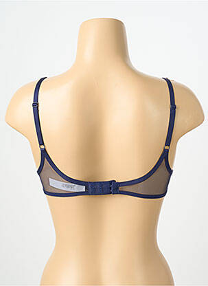 Soutien-gorge effet matière satinée haut soutien-gorge avec mousse de rembourrage amovible bleu AUBADE femme