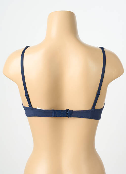 Soutien-gorge effet matière satinée haut soutien-gorge push-up bleu SIMONE PERELE femme