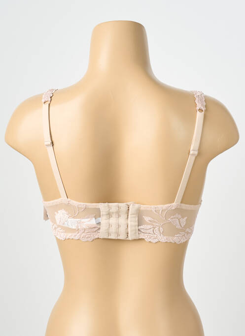 Soutien-gorge effet matière satinée haut soutien-gorge avec mousse de rembourrage amovible rose AUBADE femme