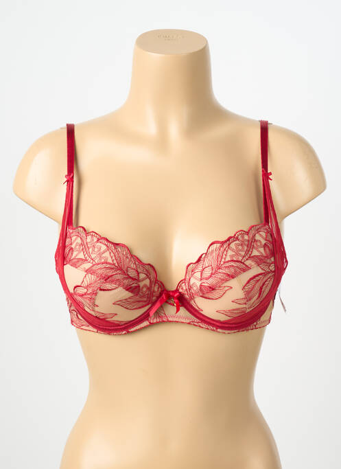 Soutien-gorge haut soutien-gorge push-up haut soutien-gorge push-up rouge AUBADE femme