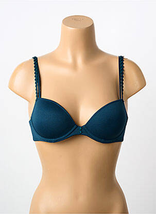Soutien-gorge effet matière satinée haut soutien-gorge moulé vert MARIE JO femme