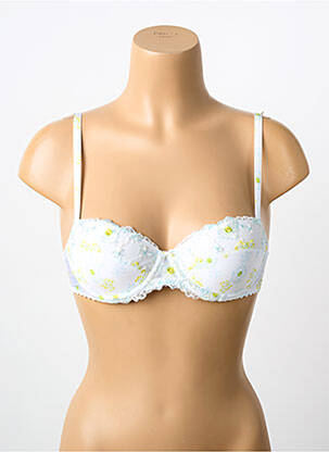 Soutien-gorge effet matière satinée haut soutien-gorge moulé blanc MARIE JO femme