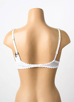 Soutien-gorge effet matière satinée haut soutien-gorge moulé blanc MARIE JO femme