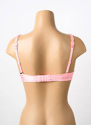 Soutien-gorge effet matière satinée haut soutien-gorge moulé rose MARIE JO femme
