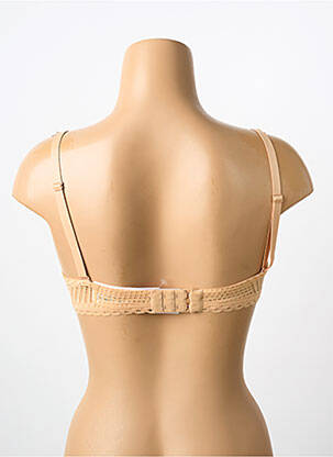 Soutien-gorge effet matière satinée haut soutien-gorge emboitant chair ANTIGEL femme