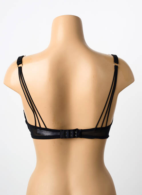 Soutien-gorge effet matière satinée haut soutien-gorge moulé noir MARIE JO femme