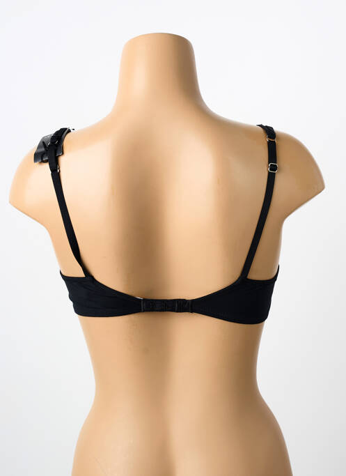 Soutien-gorge effet matière satinée haut soutien-gorge moulé noir MARIE JO femme