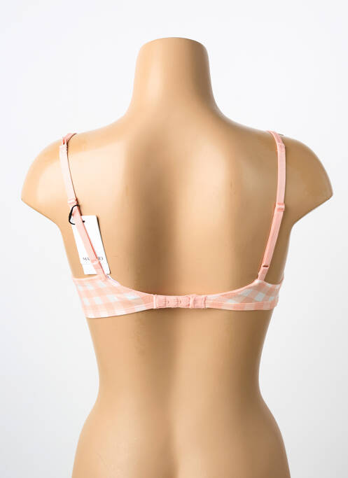 Soutien-gorge effet matière satinée haut soutien-gorge moulé rose MARIE JO femme