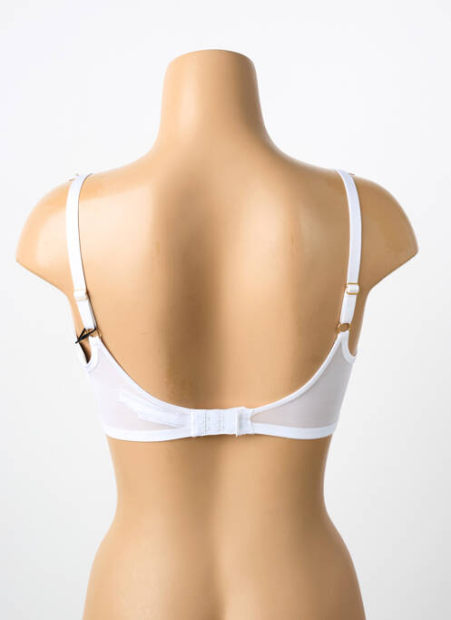 Soutien-gorge effet matière satinée haut soutien-gorge moulé blanc MARIE JO femme