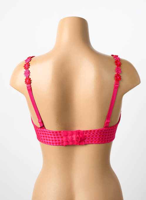 Soutien-gorge effet matière satinée haut soutien-gorge moulé rose MARIE JO femme