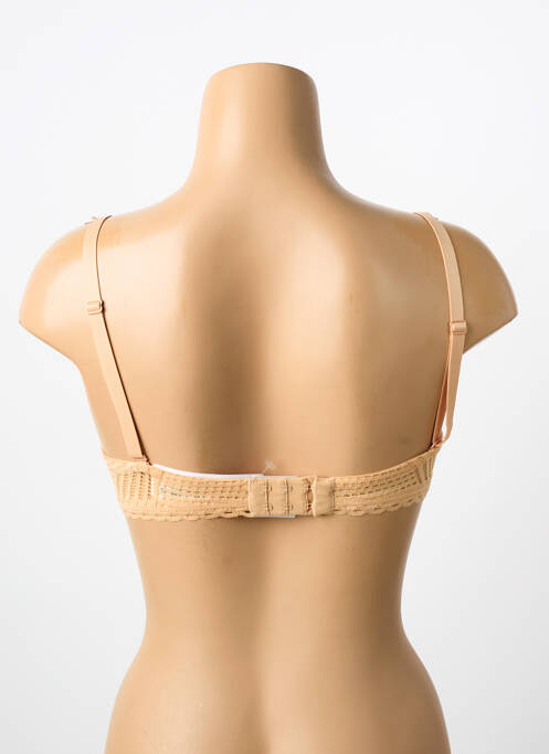Soutien-gorge effet matière satinée haut soutien-gorge emboitant chair ANTIGEL femme