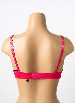 Soutien-gorge effet matière satinée haut soutien-gorge moulé rose MARIE JO femme