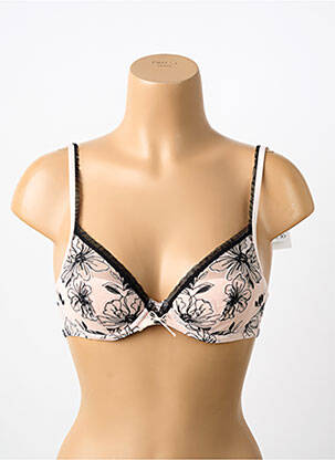 Soutien-gorge effet matière satinée haut soutien-gorge emboitant rose MARIE JO femme