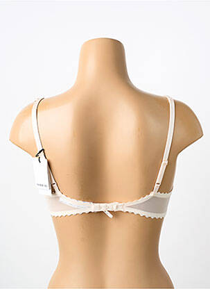 Soutien-gorge effet matière satinée haut soutien-gorge emboitant beige MARIE JO femme
