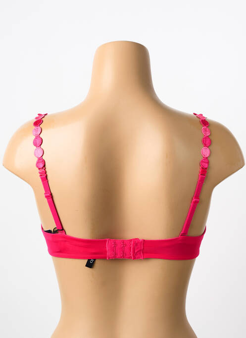Soutien-gorge effet matière satinée haut soutien-gorge moulé rose MARIE JO femme