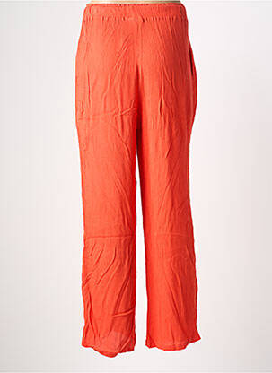 Pantalon droit taille élastique taille normale rouge LES TROPEZIENNES PAR M.BELARBI femme