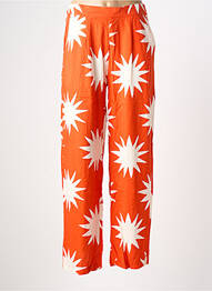 Pantalon large poches rouge COMPAÑIA FANTASTICA femme