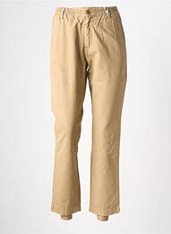 Pantalon 7/8 taille élastique taille normale beige RED LEGEND femme