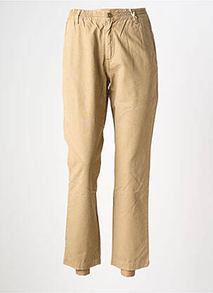 Pantalon 7/8 taille élastique taille normale beige RED LEGEND femme