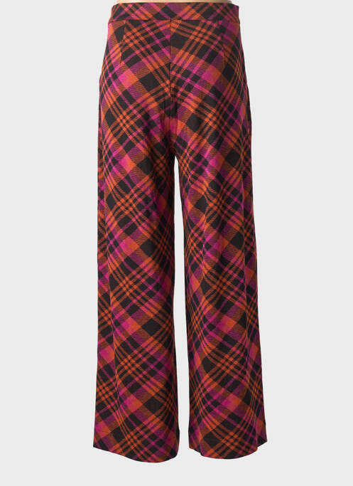 Pantalon large fermeture zip latéral taille normale rose MADEMOISELLE YEYE femme
