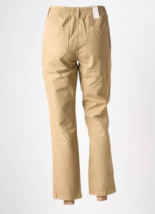 Pantalon 7/8 taille élastique taille normale beige RED LEGEND femme