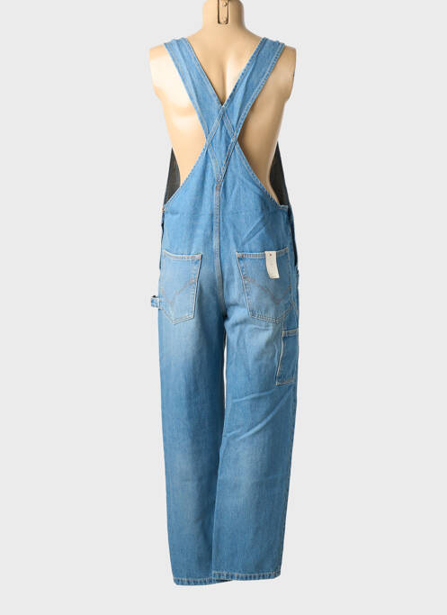 Salopette coupe droite fines bretelles bleu RED LEGEND femme
