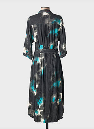 Robe longue manches longues manches longues noir RAGWEAR femme