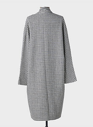 Manteau long coupe droite sans capuche noir IT HIPPIE femme