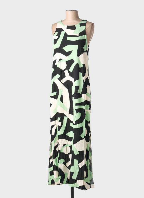 Robe longue manches longues manches longues noir COMPAÑIA FANTASTICA femme