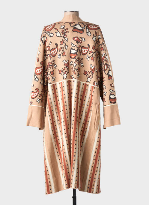 Gilet manches longues beige MEISÏE femme