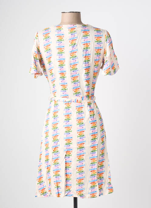 Robe courte beige COMPAÑIA FANTASTICA femme