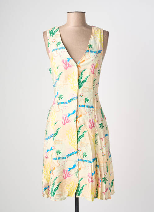 Robe courte jaune ADORE femme