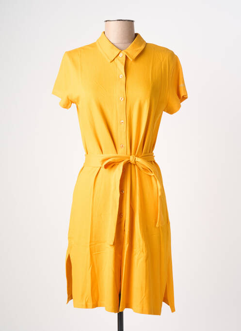 Robe courte jaune LES TROPEZIENNES PAR M.BELARBI femme