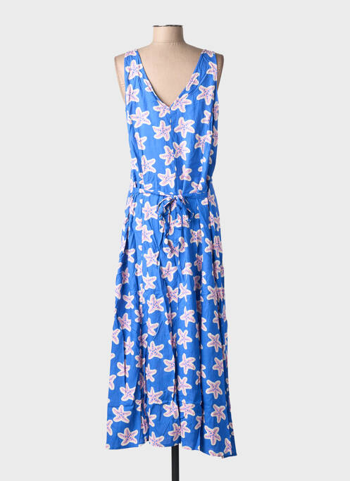 Robe longue bleu COMPAÑIA FANTASTICA femme