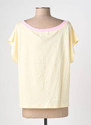 Top manches courtes manches courtes jaune ADORE femme