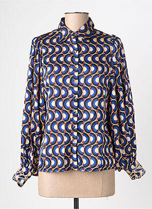 Chemisier bleu MEISÏE femme