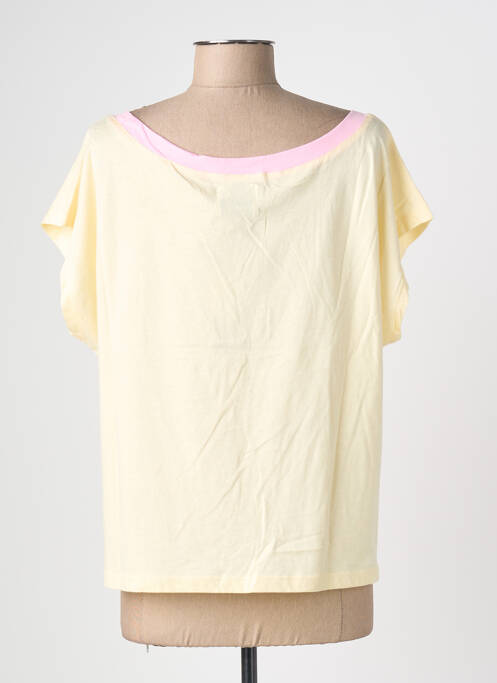 Top manches courtes manches courtes jaune ADORE femme