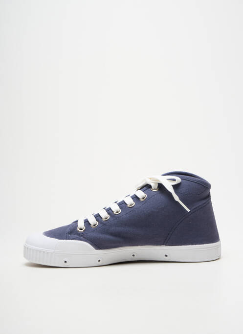 Baskets bout rond bout rond bleu SPRING COURT homme