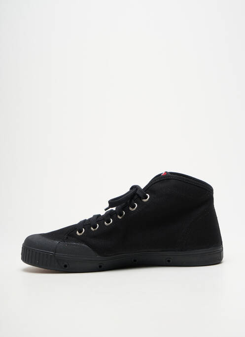 Baskets bout rond bout rond noir SPRING COURT homme